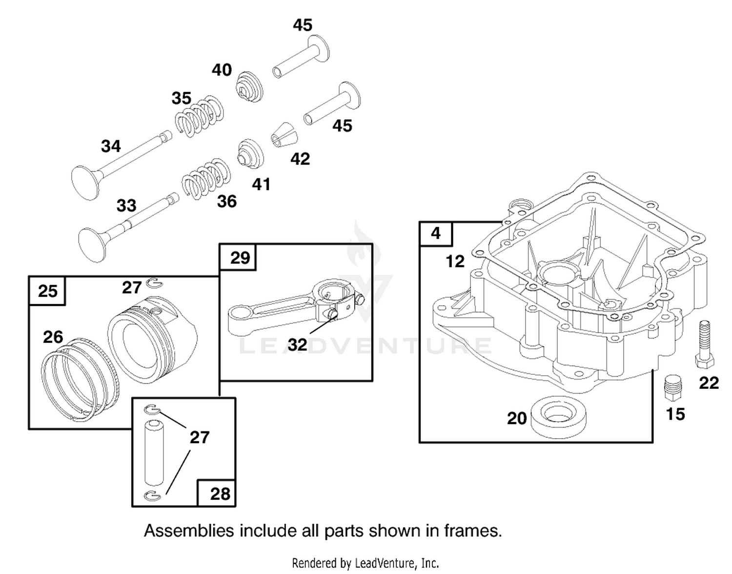 Engine Briggs  Stratton Model 283707-1156-E1 3