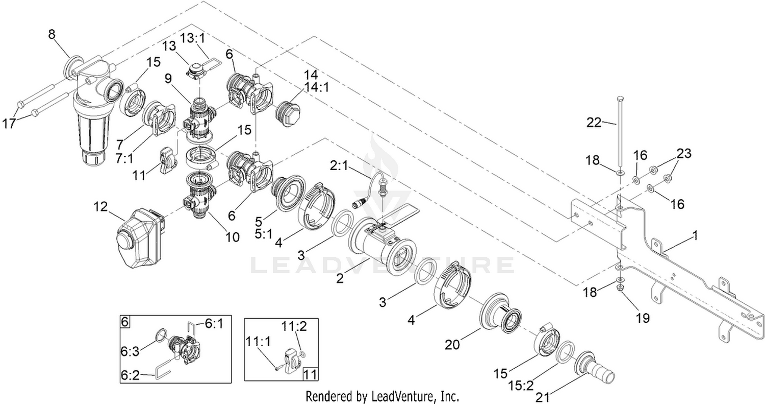 Agitation Manifold Assembly