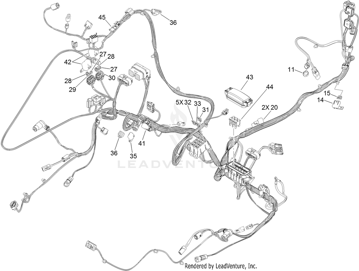Wire Harness Assembly No. 122-1620