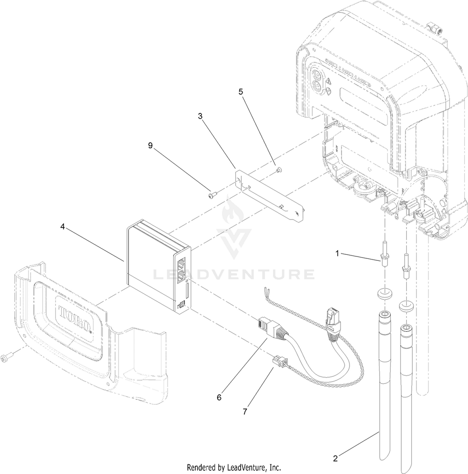Base Station  Modem Assembly