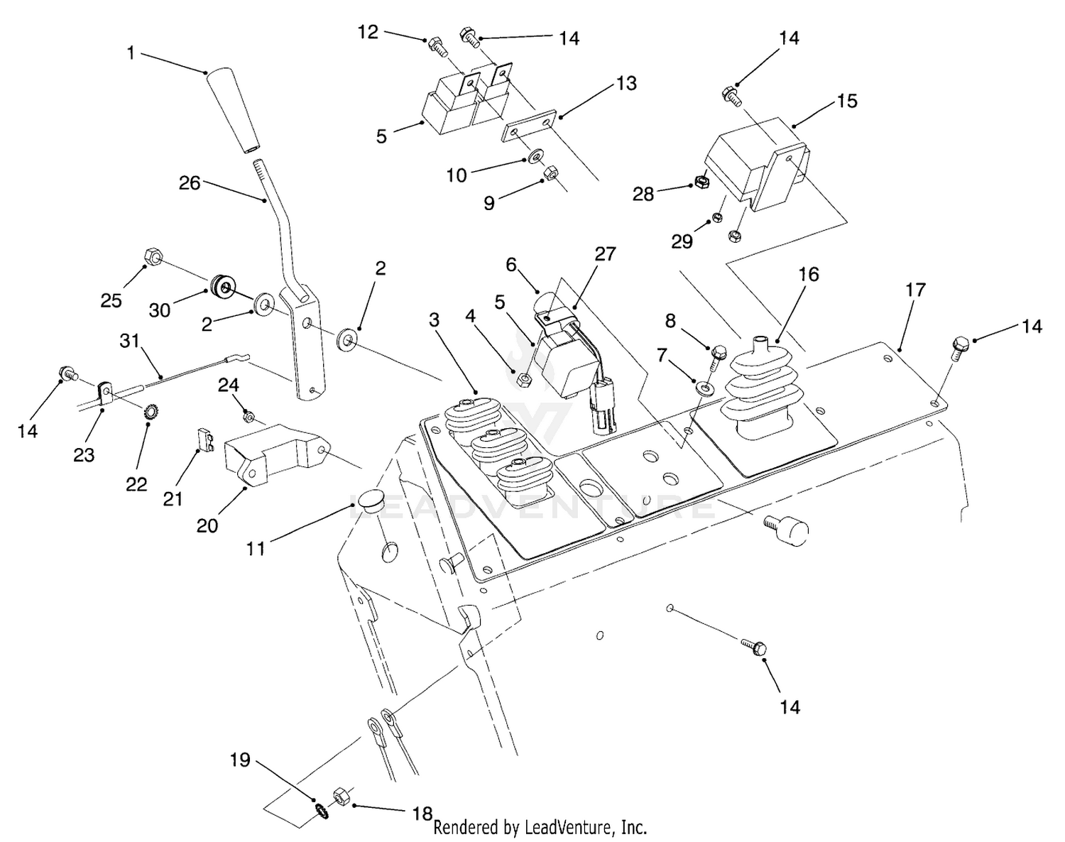 Control Console Assembly