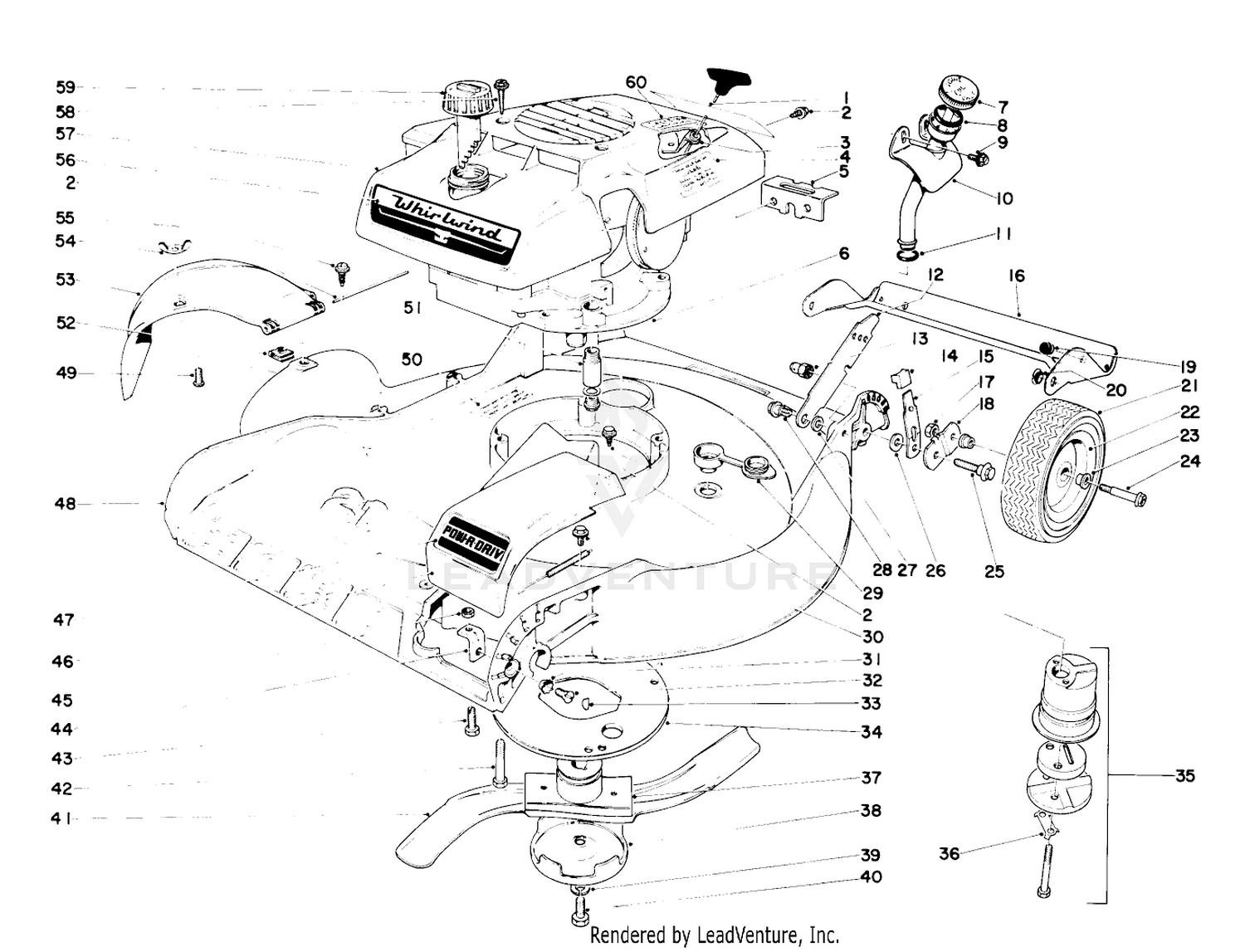 Housing Assembly Model No. 20600