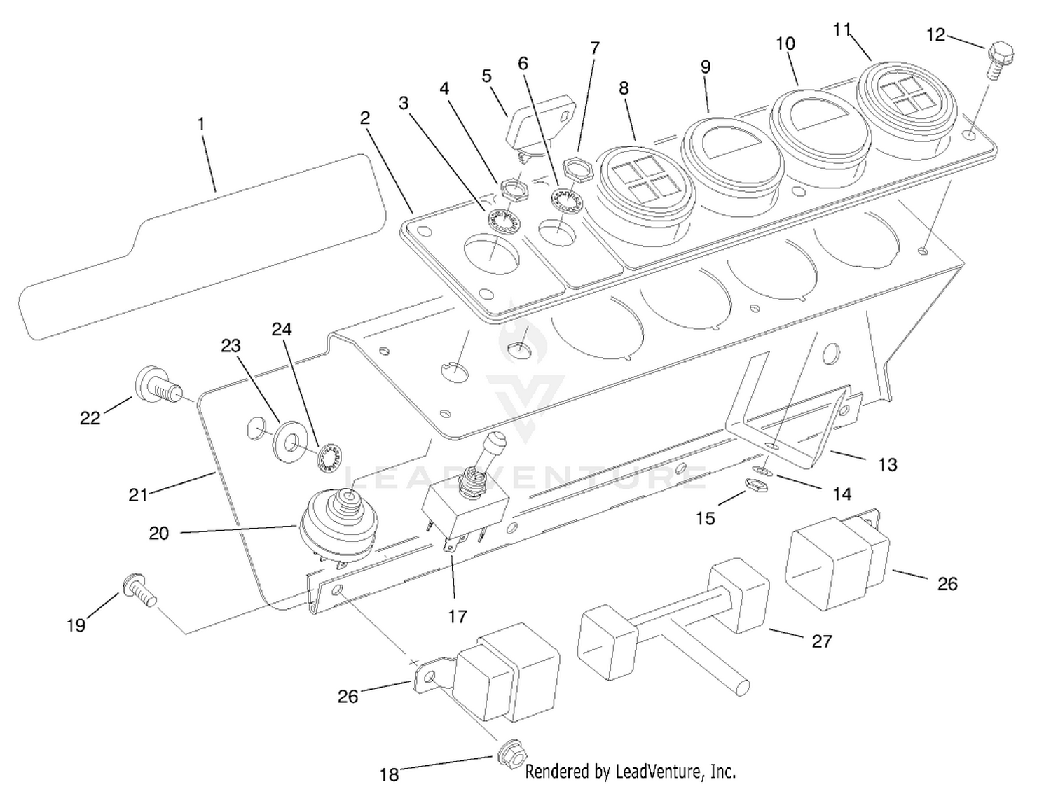 Gage Panel Assembly
