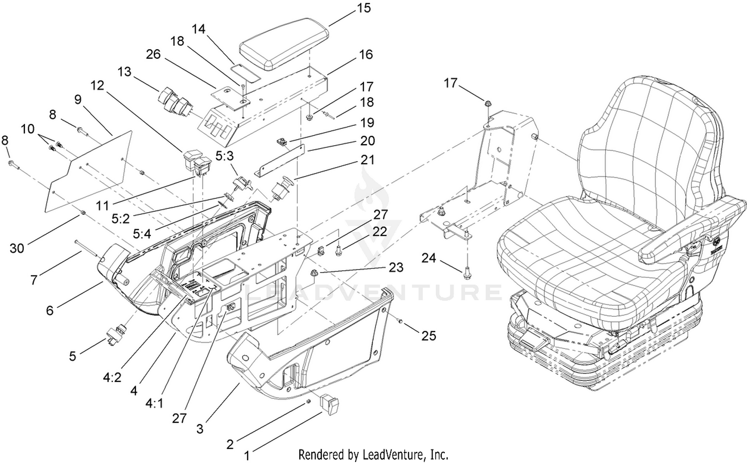 Control Console Assembly