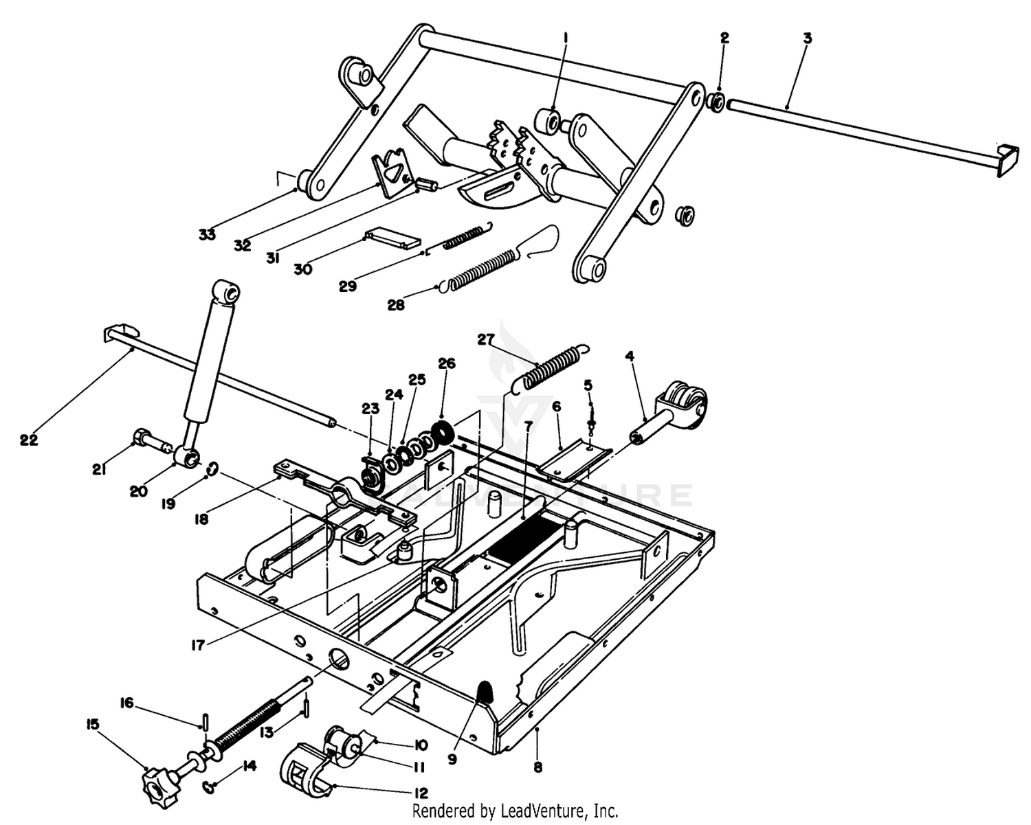 Seat Suspension Assembly