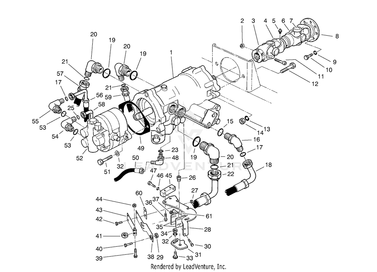 Variable Displacement Pump Installation