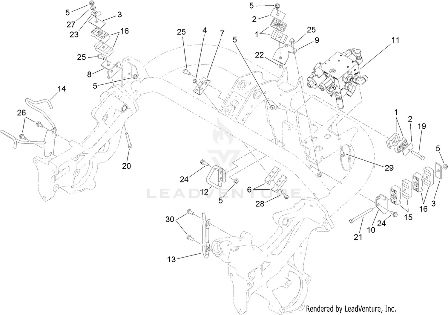 Hydraulic Mow Assembly