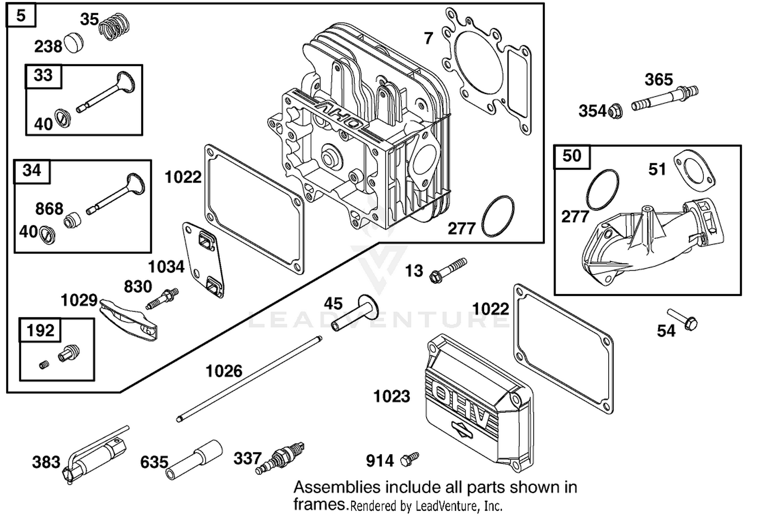 Engine Briggs  Stratton Model 312777-0128-E1 2