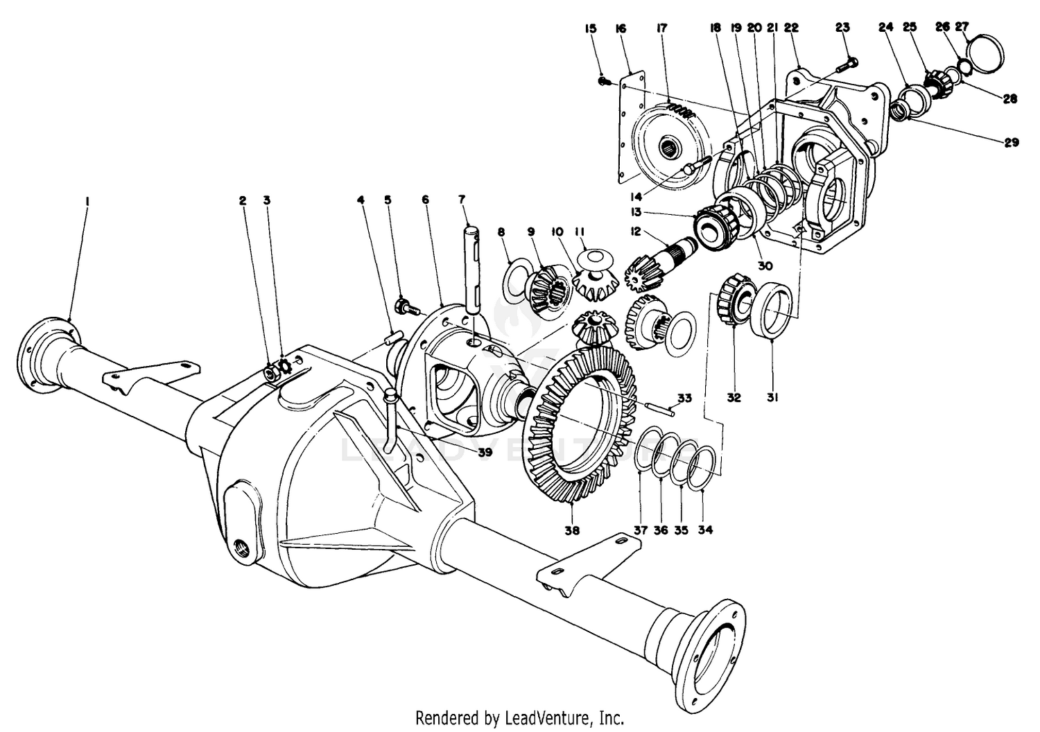 Diffeential Assembly-43-7630 (continued)