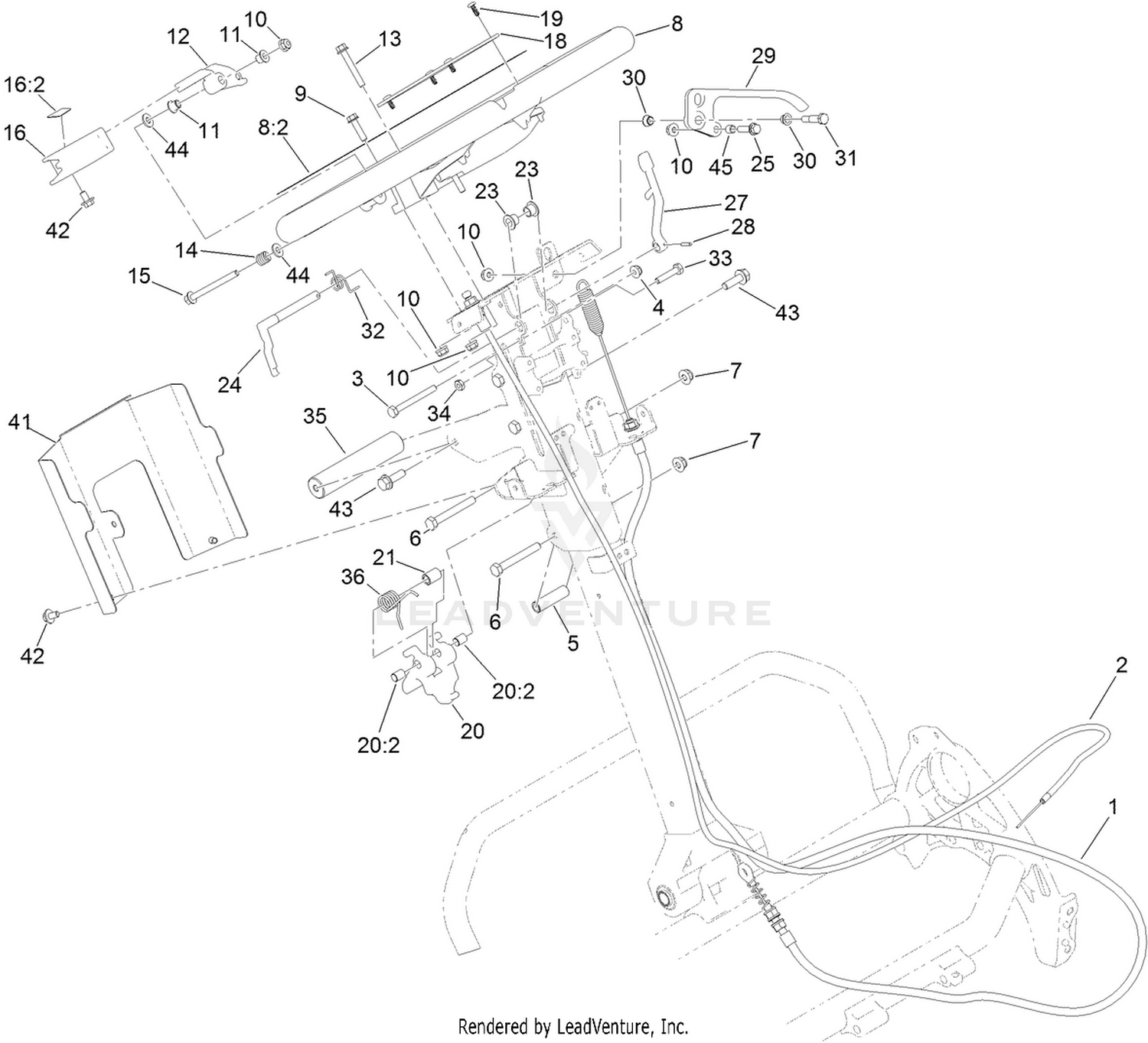 Upper Handle Assembly