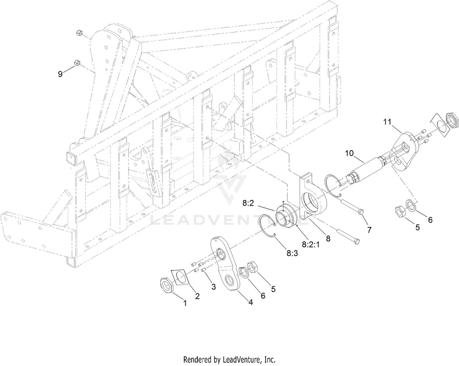 Center Crankshaft Assembly