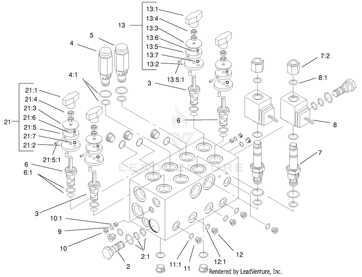 Mow Block Assembly 2