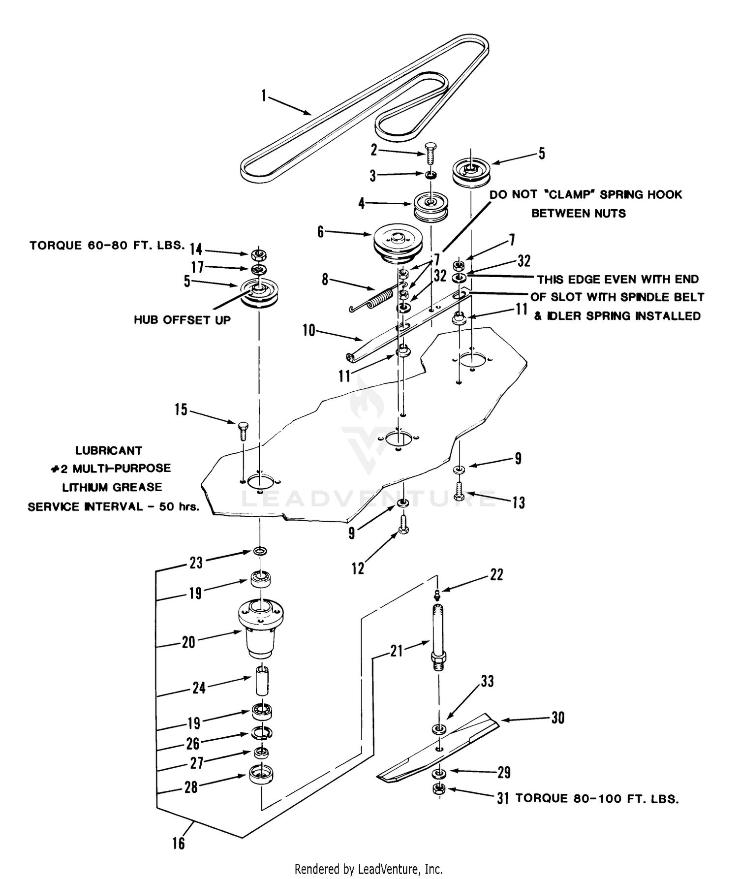 Rear Discharge Mower-42 In. (107 Cm) (vehicle Identification Number 05-42mr03)