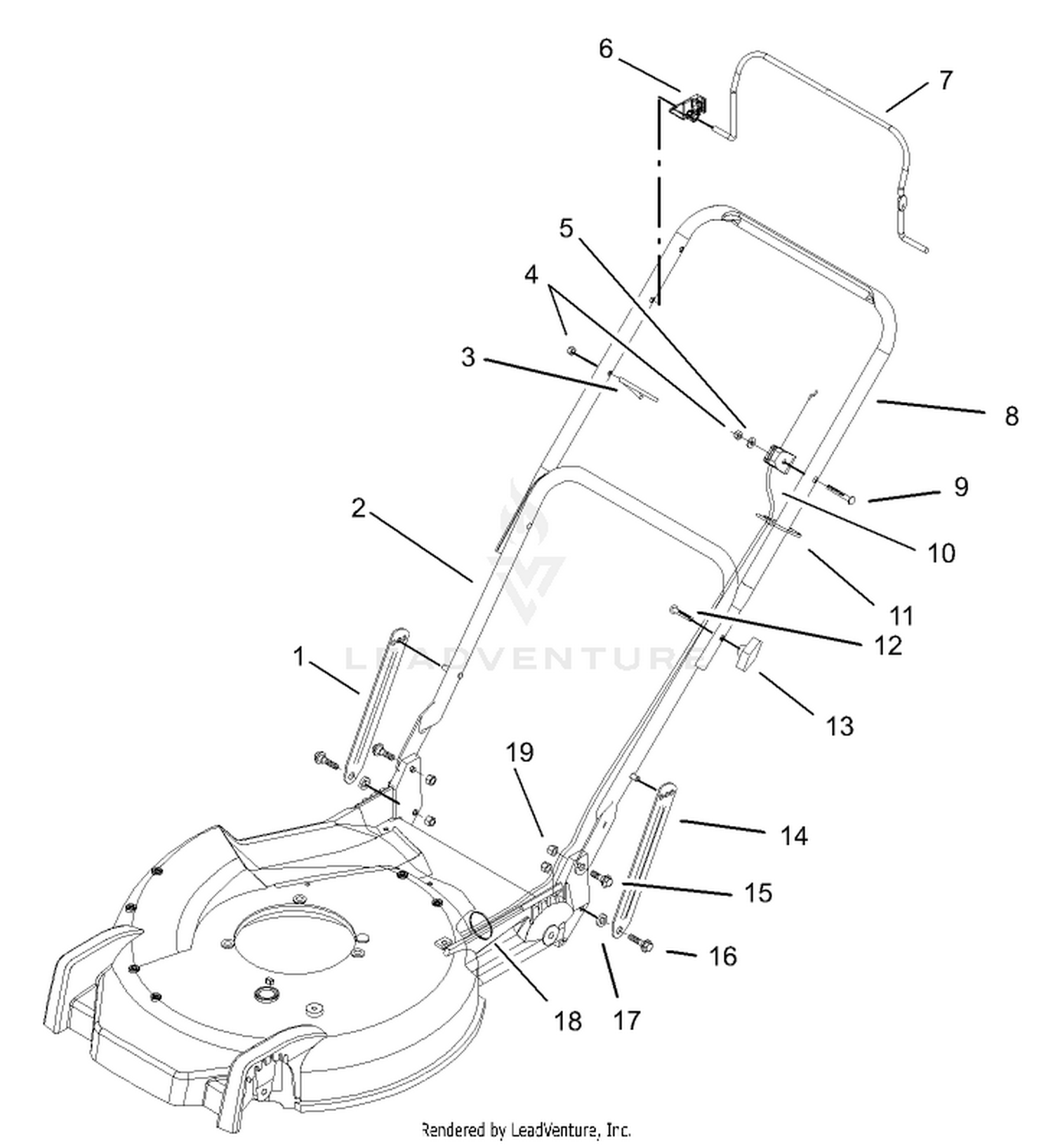 Handle and Control Assembly