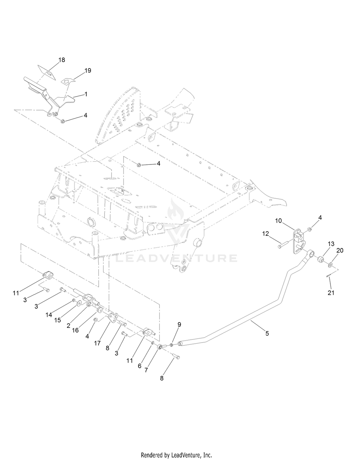 Traction Pedal Assembly