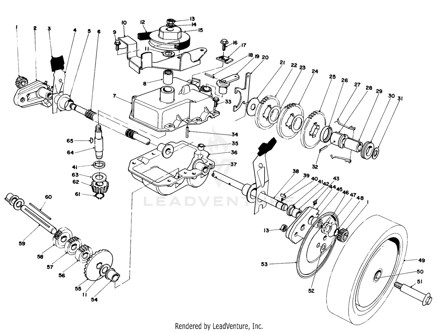 Gear Case Assembly