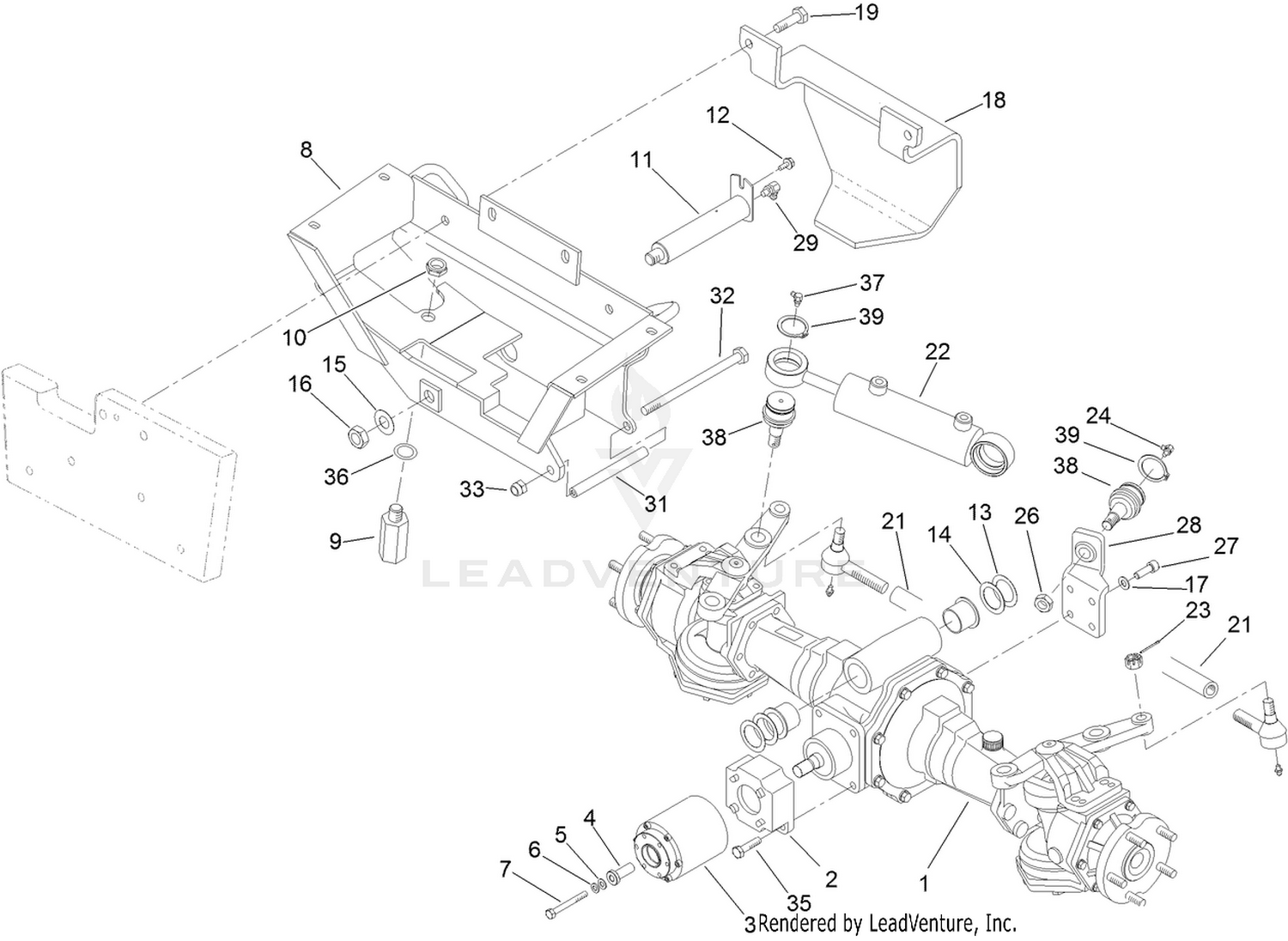 Rear Axle Assembly