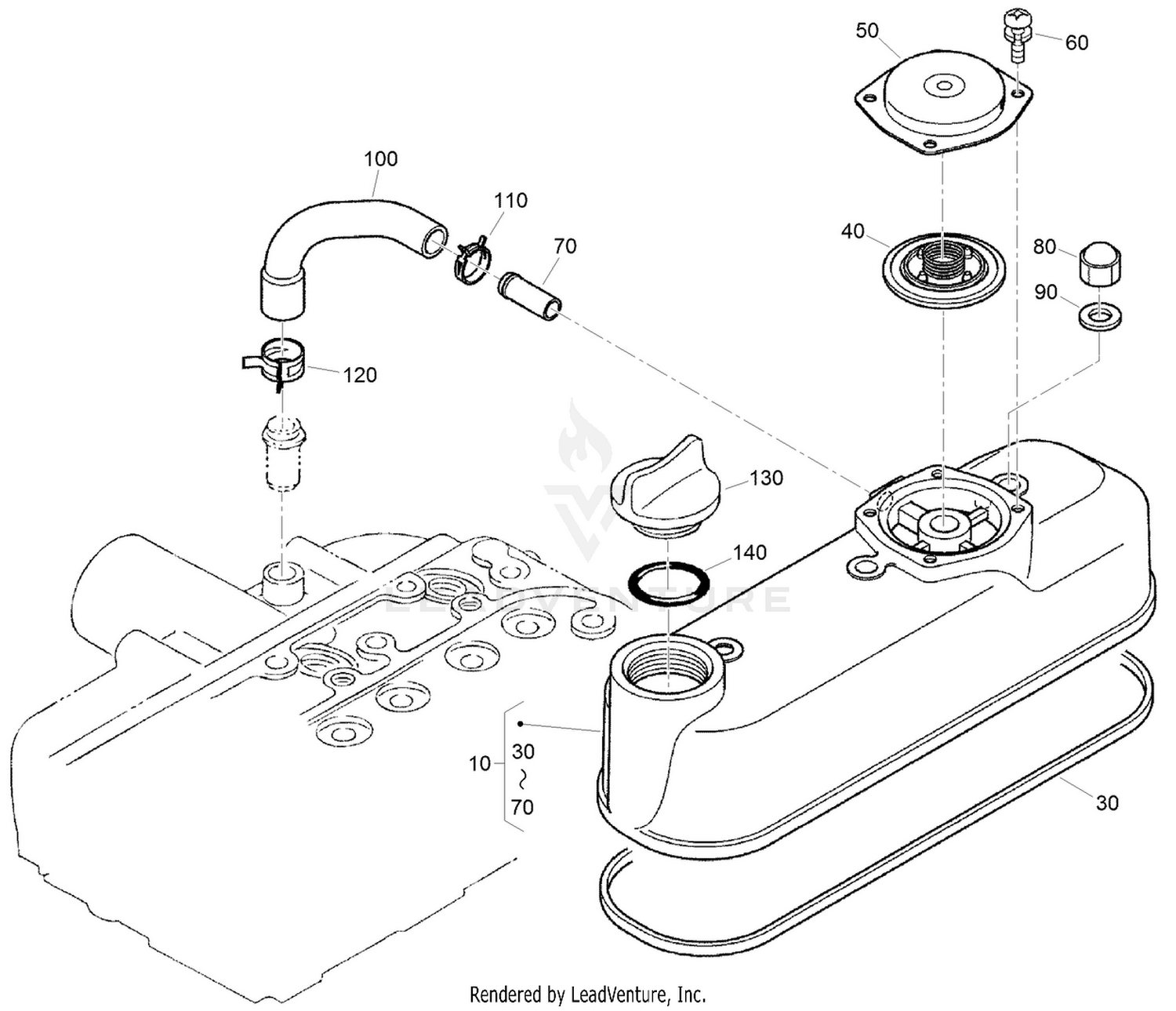 Cylinder Head Cover Assembly