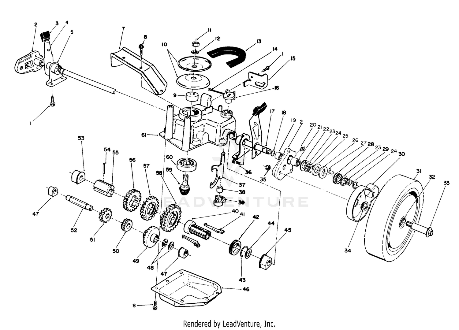 Gear Case Assembly