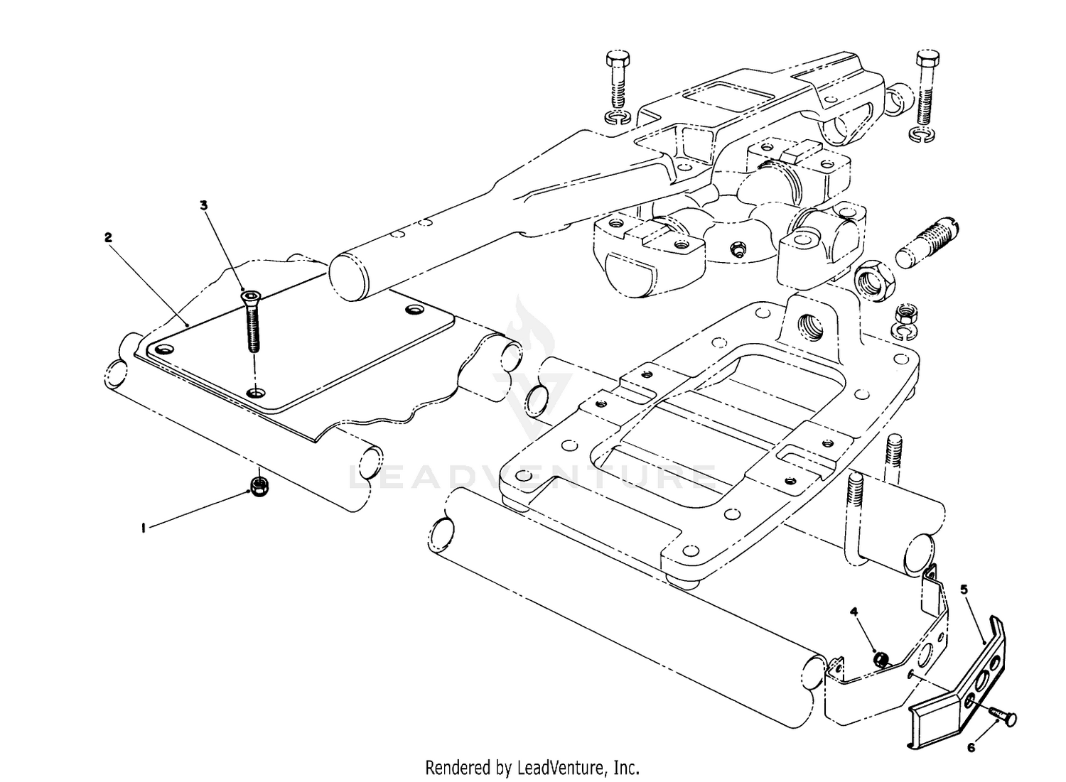 Cutting Unit Flotation Kit Model No. 03760 (continued) (cutting Units No. 2  3)