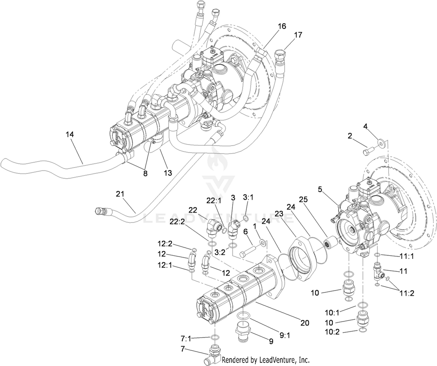 Hydraulic Pump Assembly
