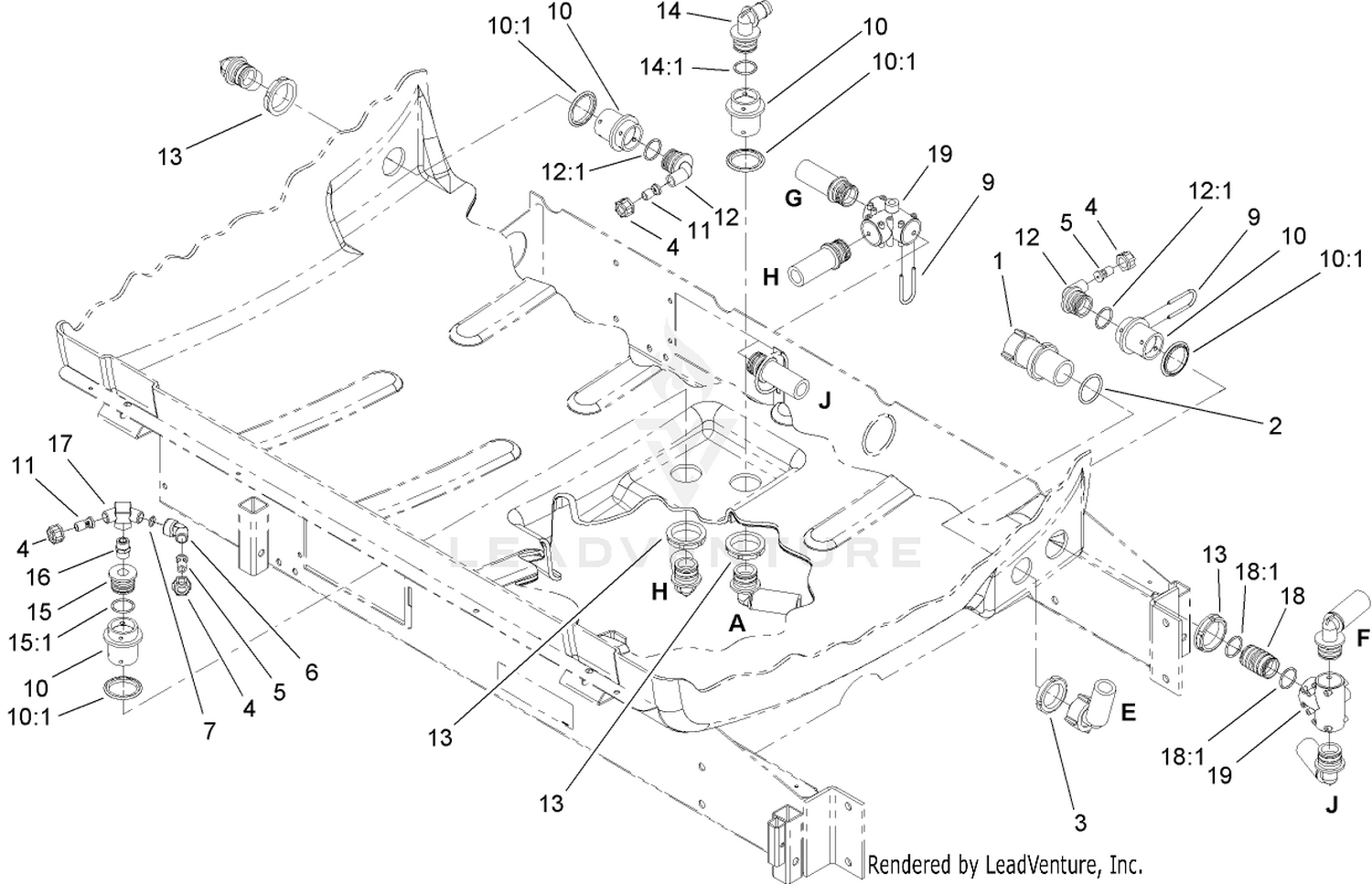 Lower Sprayer Component Assembly