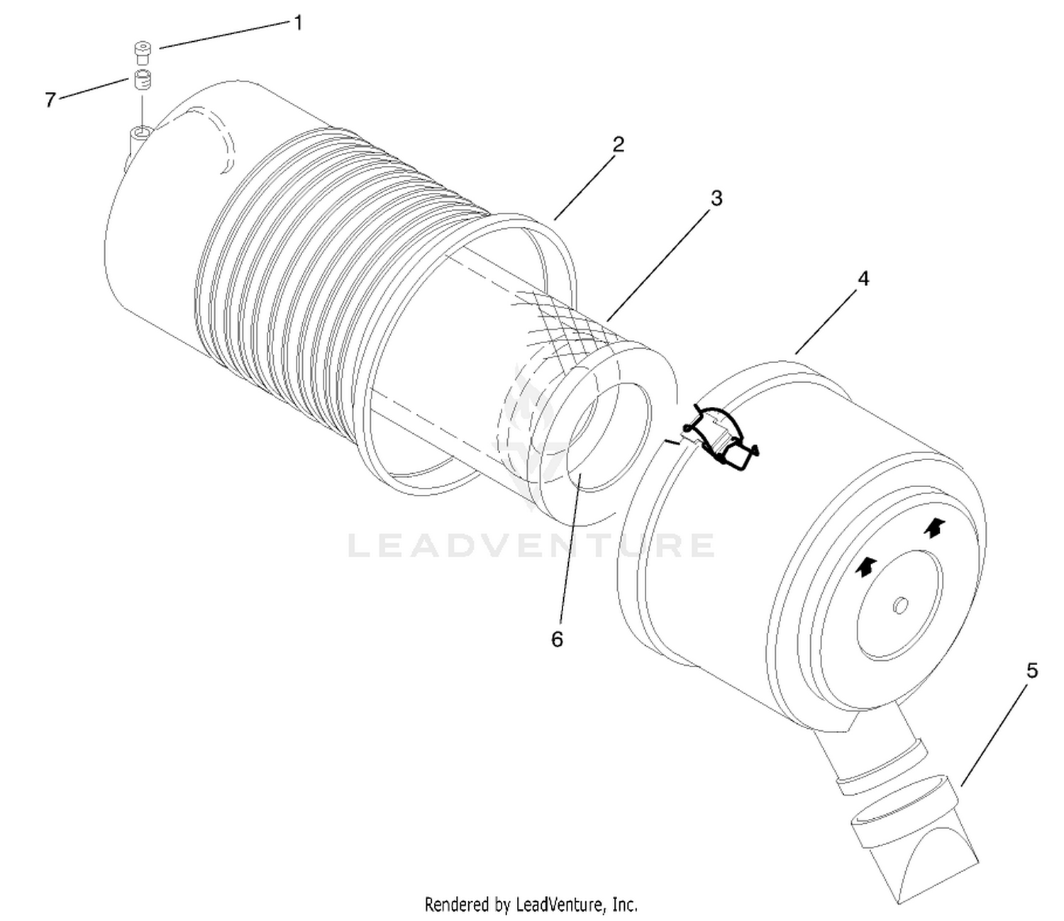 Air Cleaner Assembly No. 93-7485