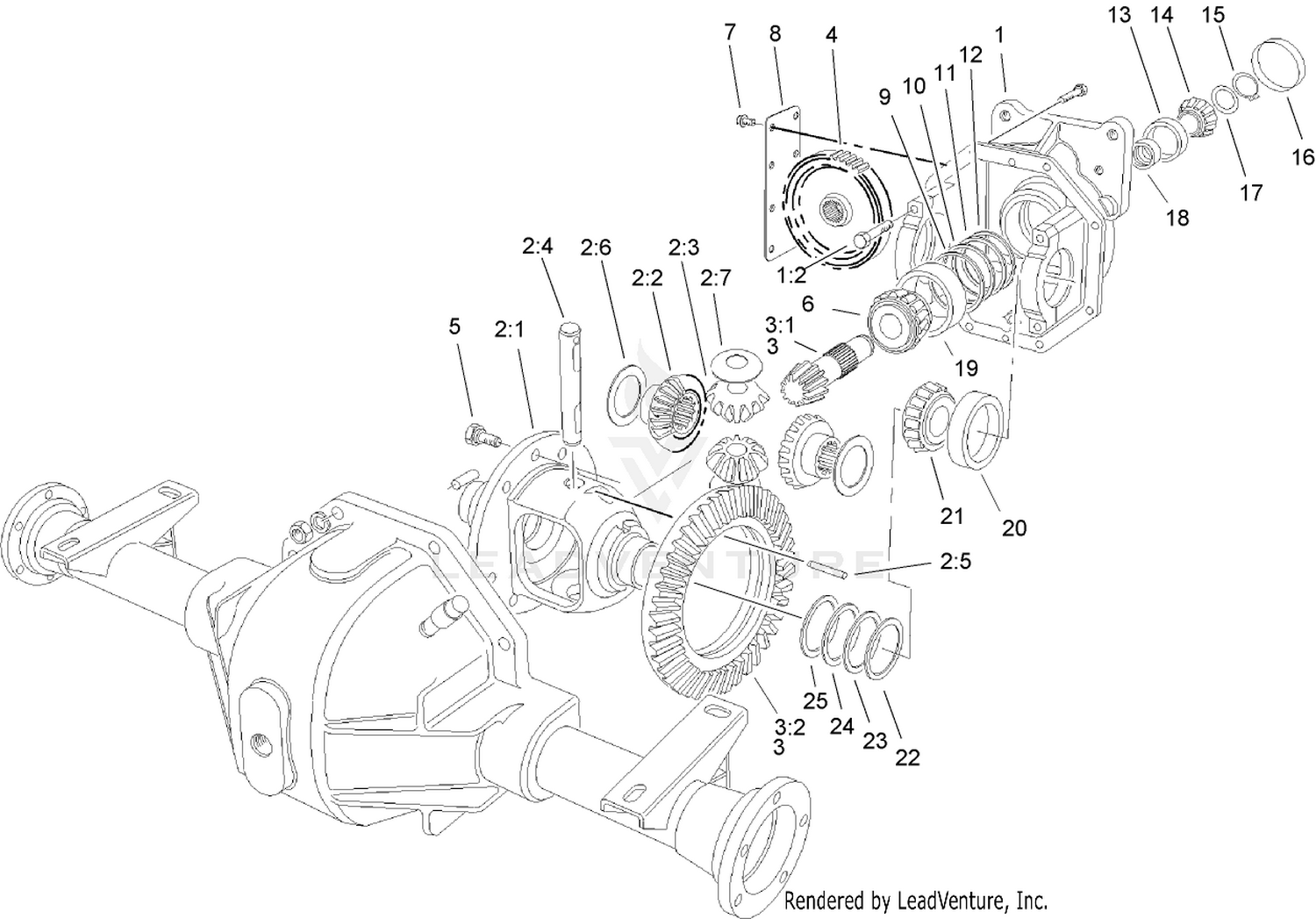 Differential Carrier Assembly No. 92-4909
