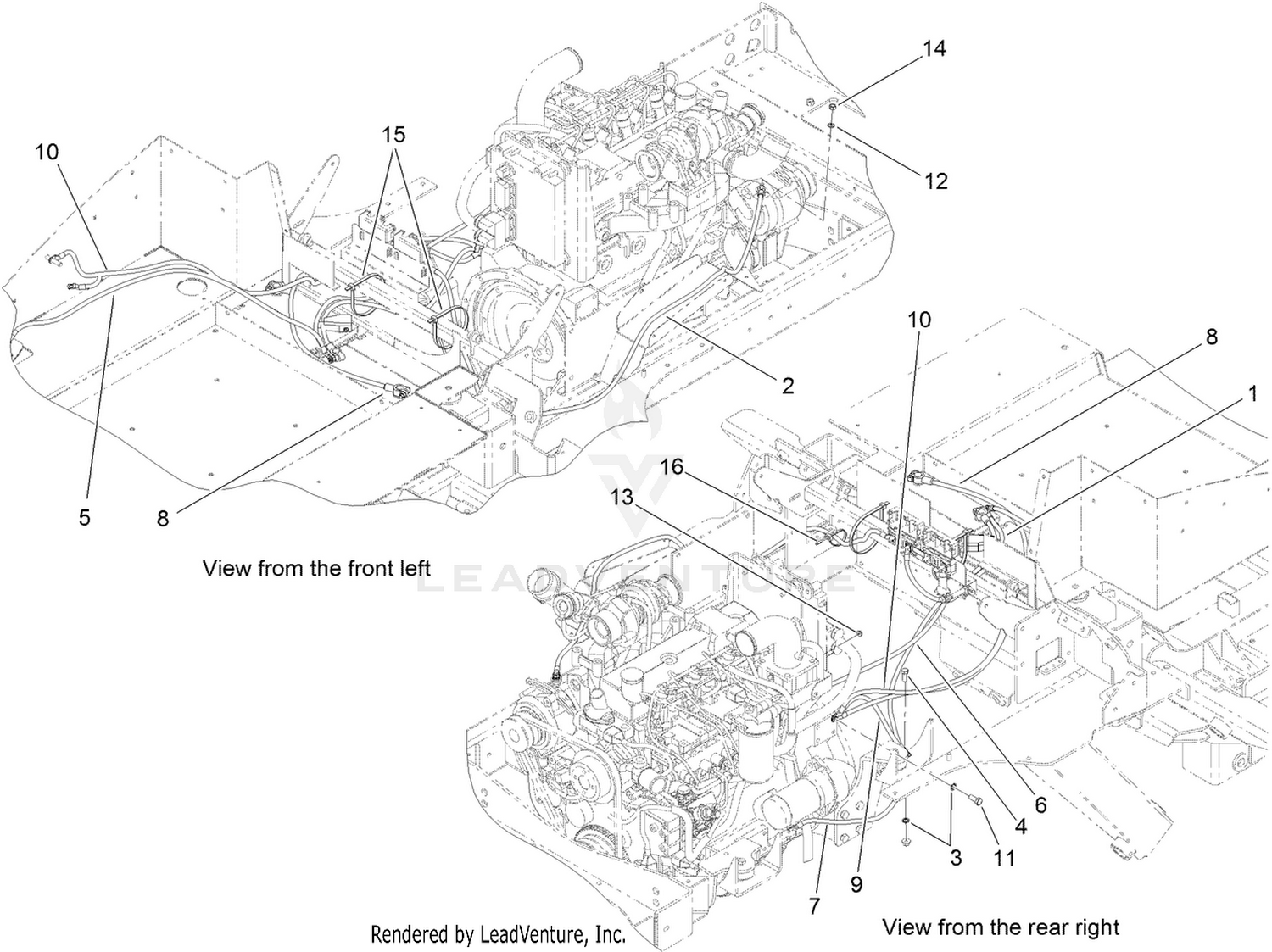 Battery Cable Routing Assembly