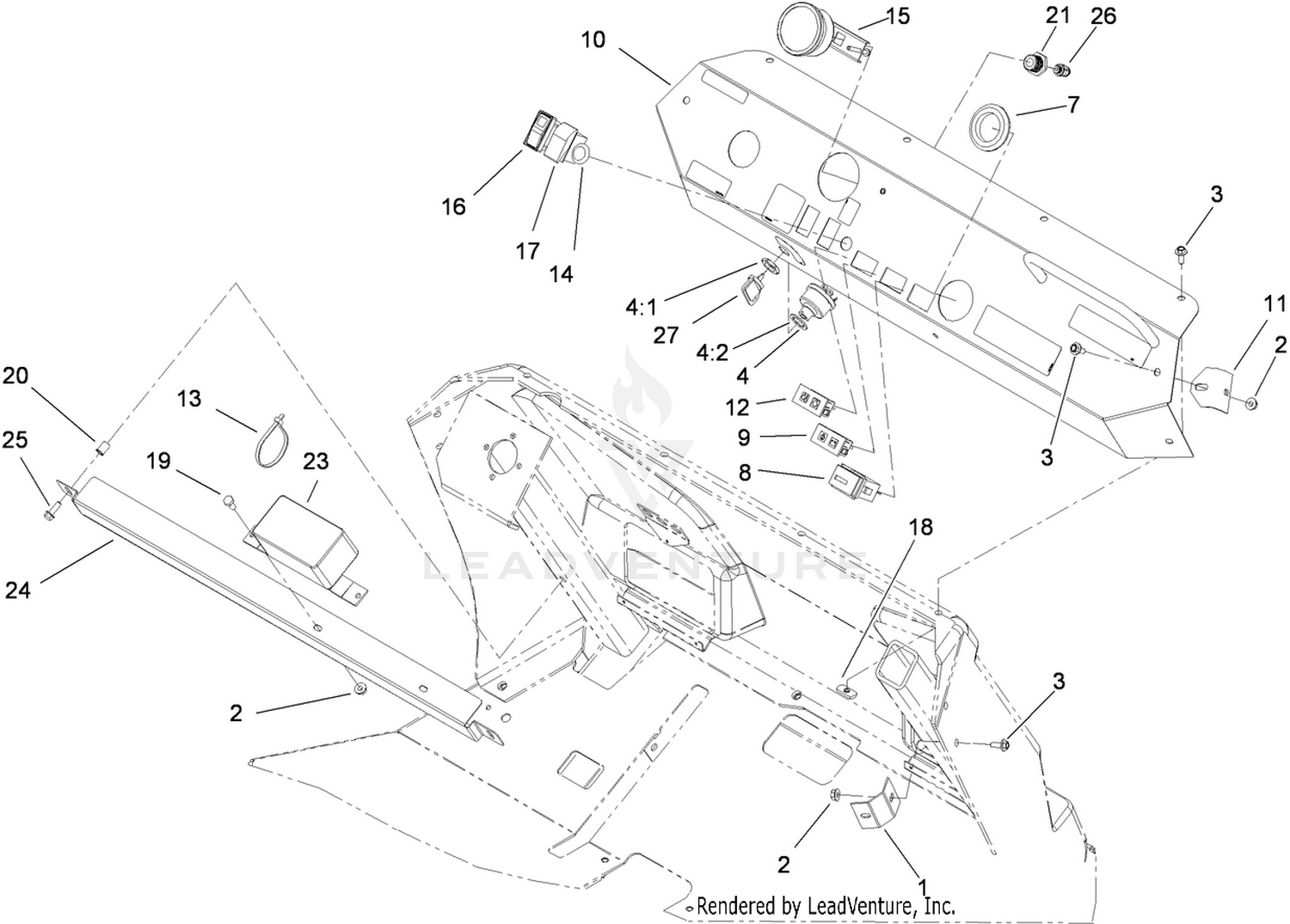 Dash and Instrument Assembly