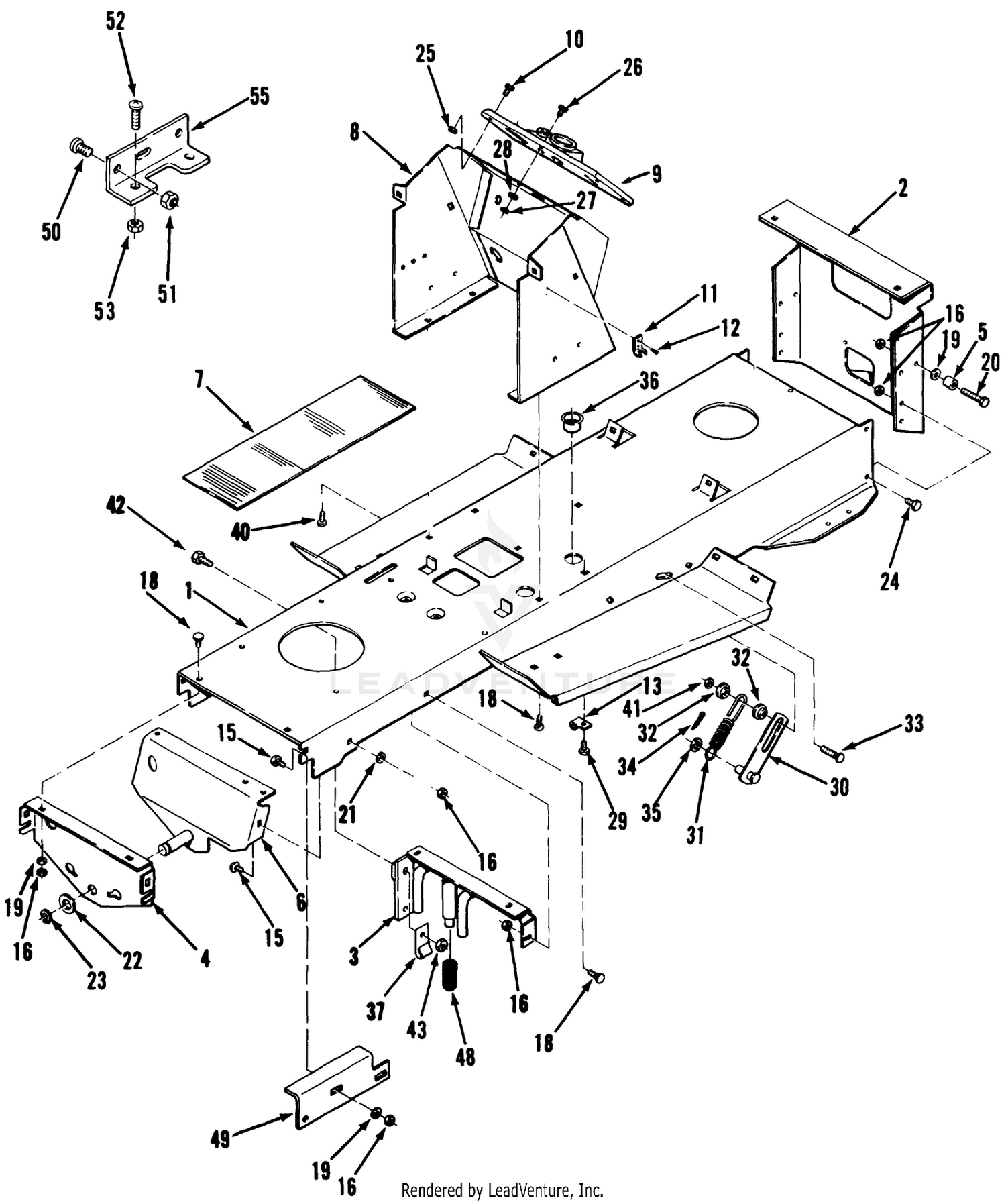 Frame, Sheet Metal  Covers