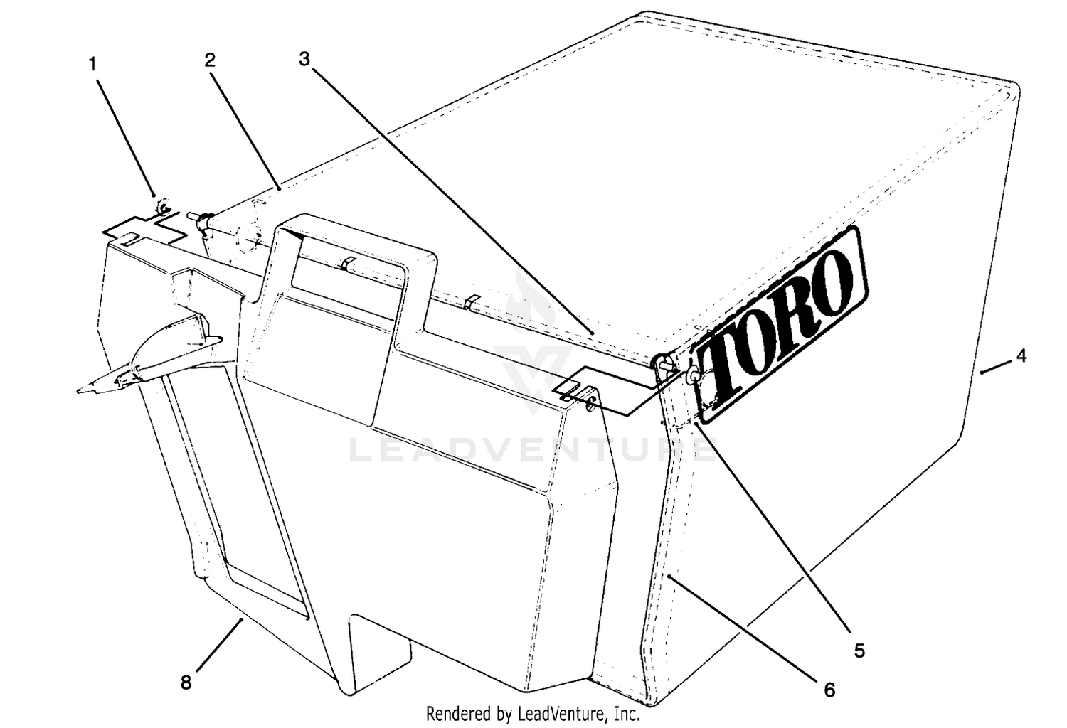 Grass Bag Assembly No. 11-0189