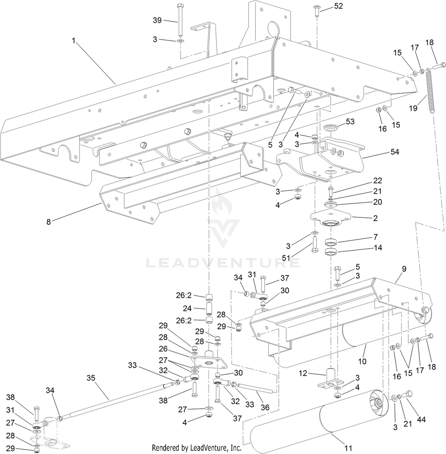 Steering Roller Assembly