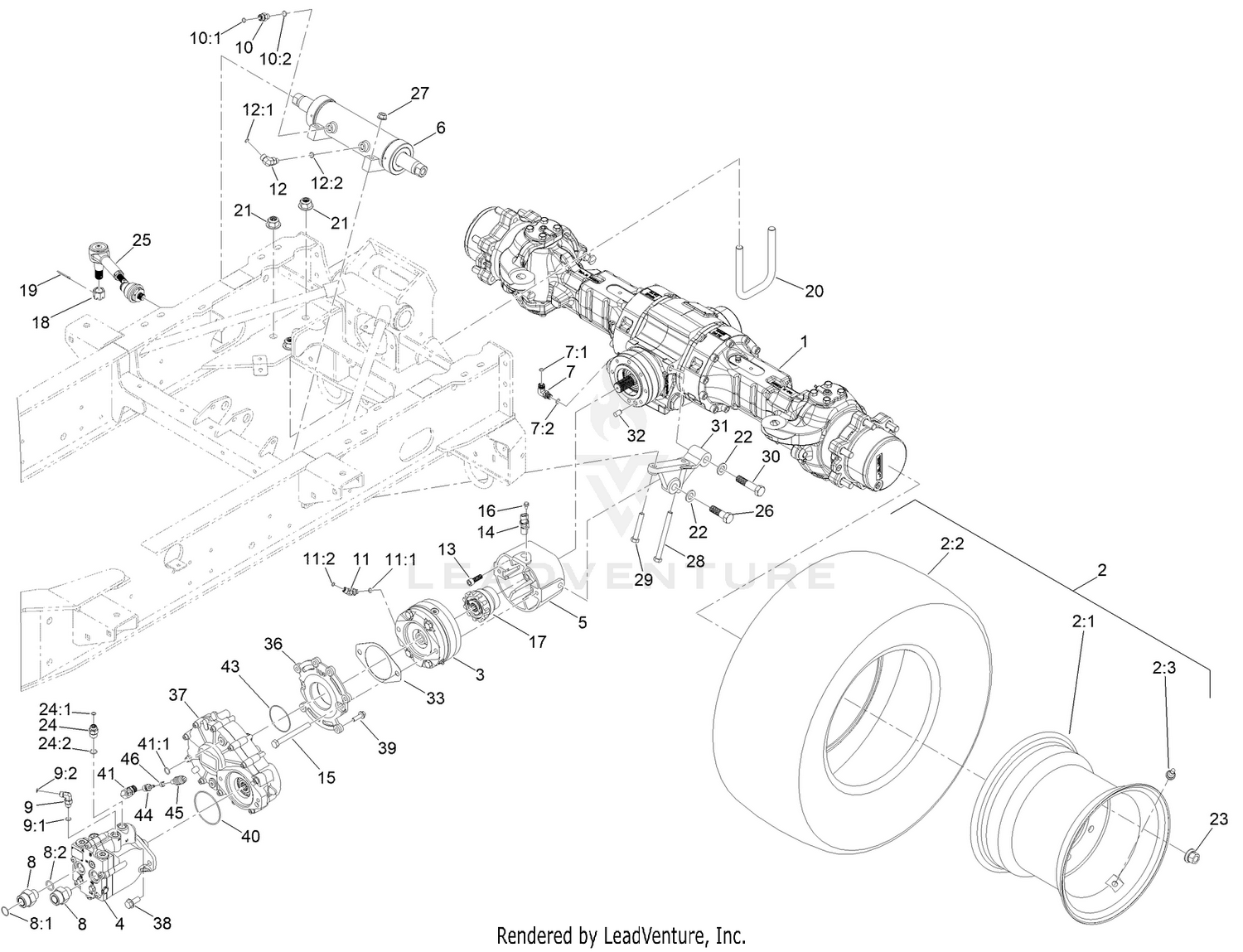 Rear Axle Assembly