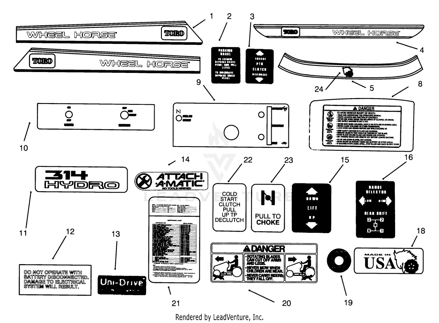 Assembly diagram
