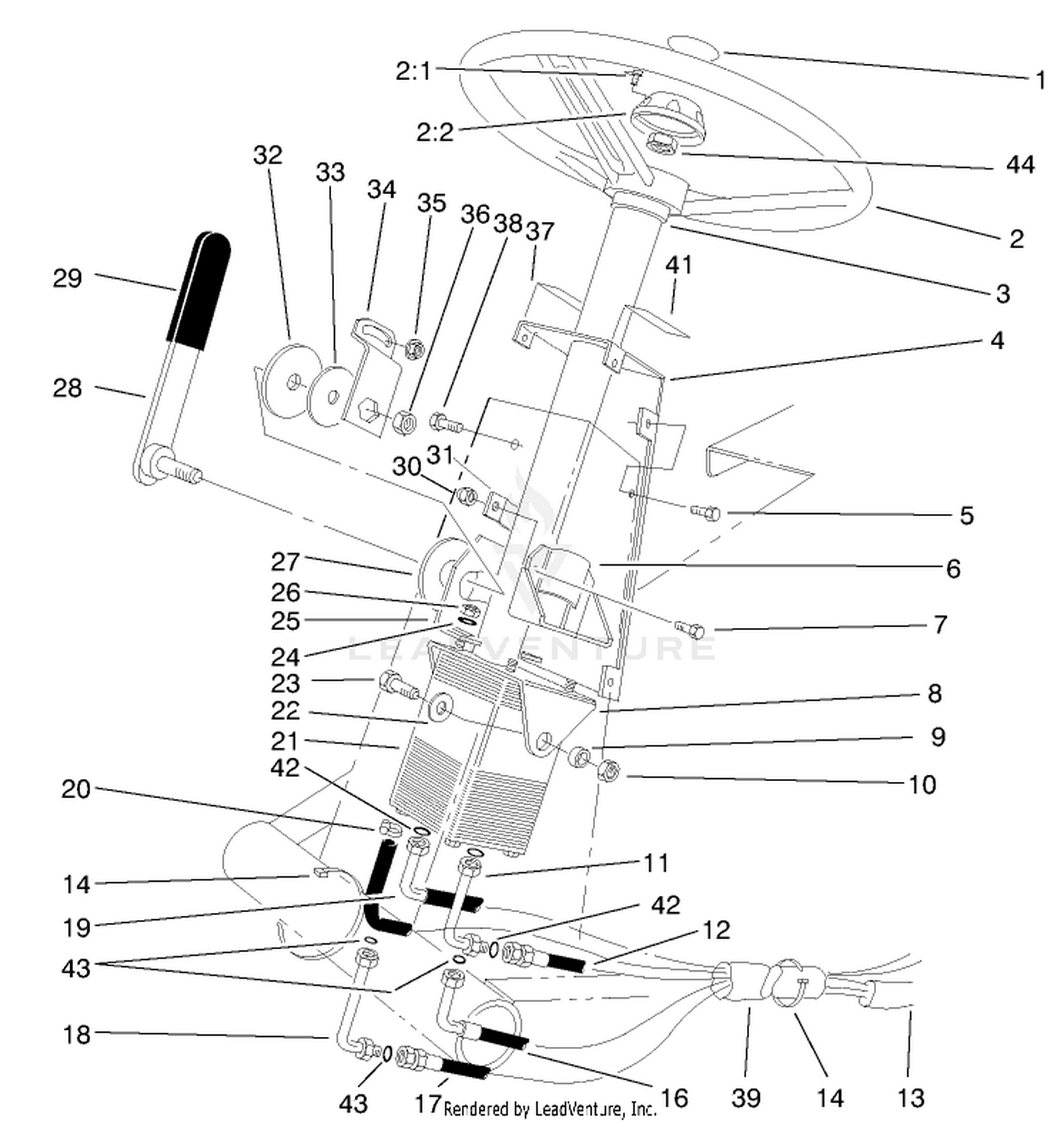 Power Steering Assembly