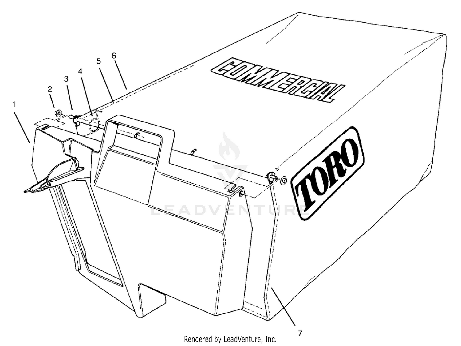 Grass Bag Assembly No. 11-5609