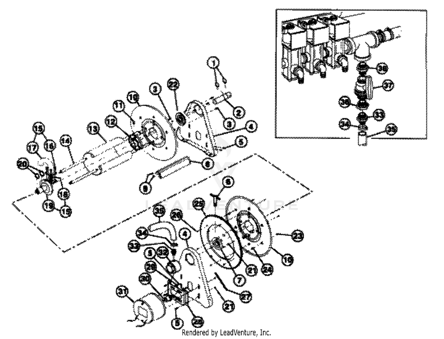 HOSE REEL  BALL VALVE