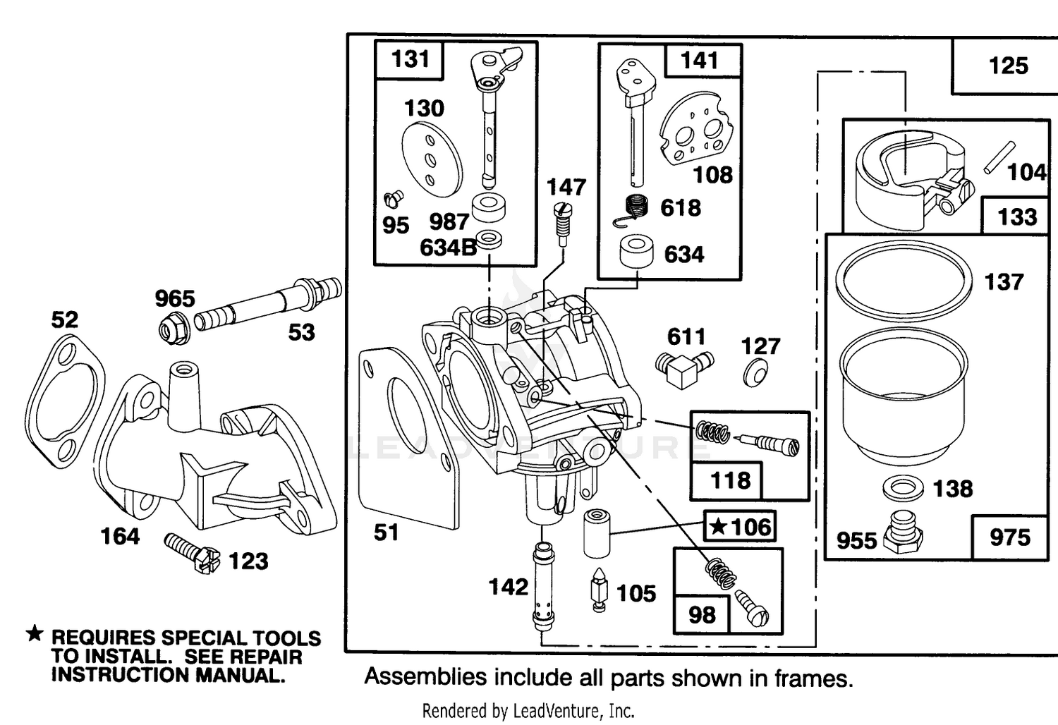 Engine Briggs  Stratton Model 28m707-0122-01 3