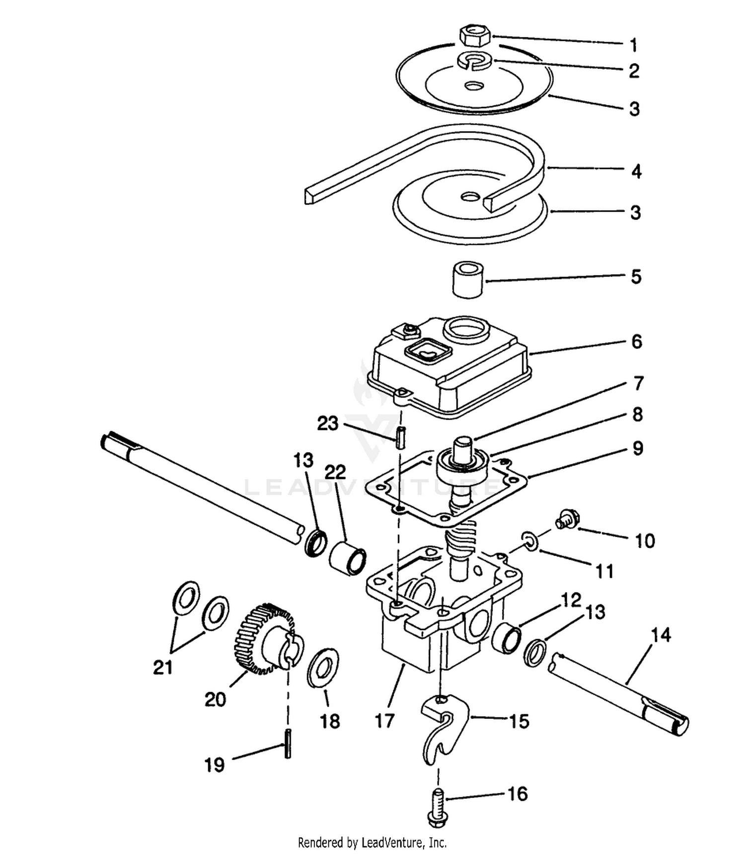 Gearbox Assembly No. 71-8250