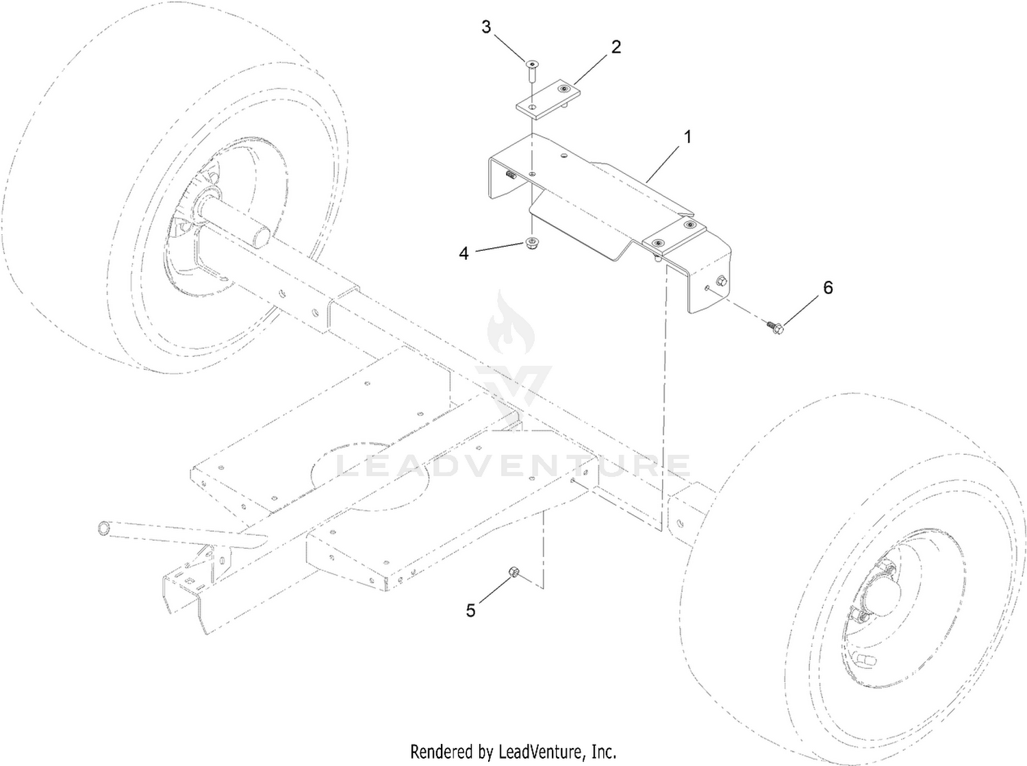 Roller Bracket Kit Assembly No. 147-2291