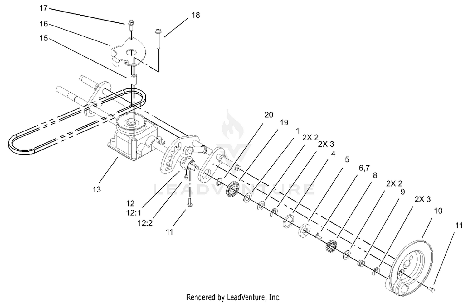 Rear Axle Assembly