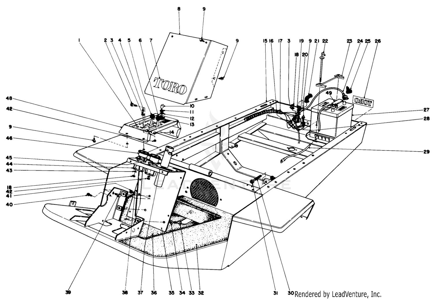 Instrument Panel And Steering Post Assembly
