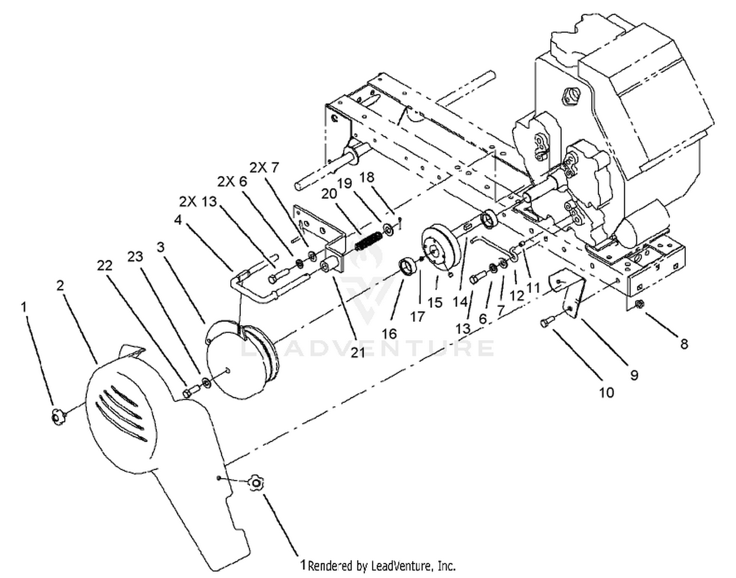 Electric Clutch and Cover Assembly
