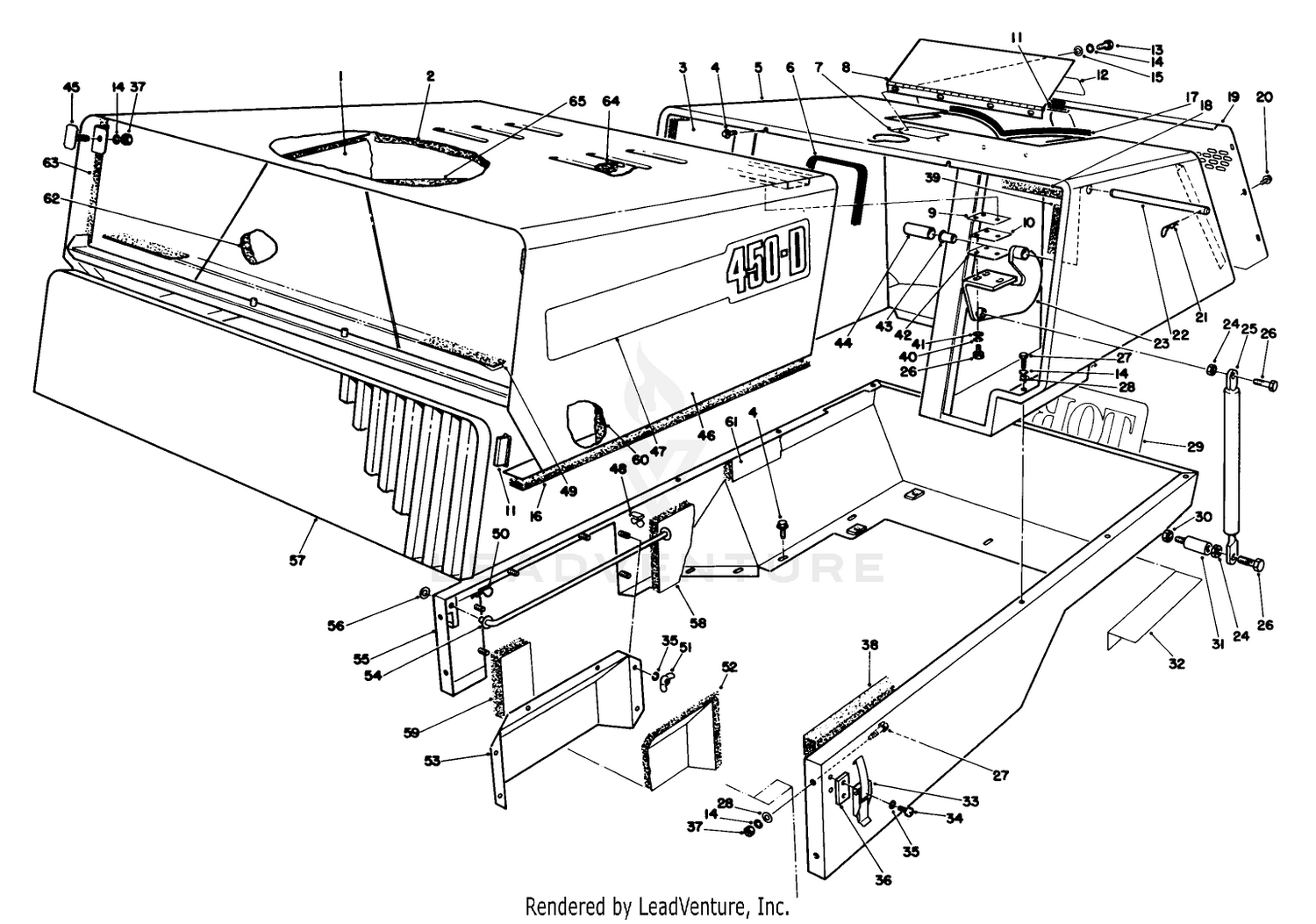 Front  Rear Canopy Assembly
