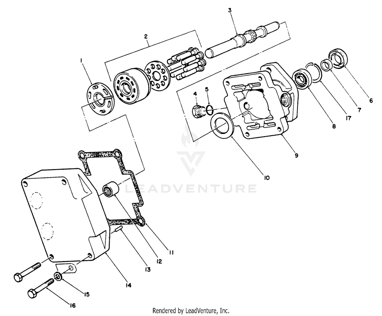 Hydraulic Motor No. 77-4090