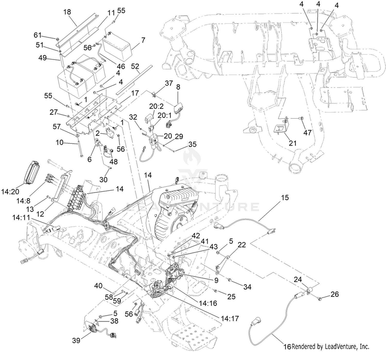 Electric Mow Battery Assembly