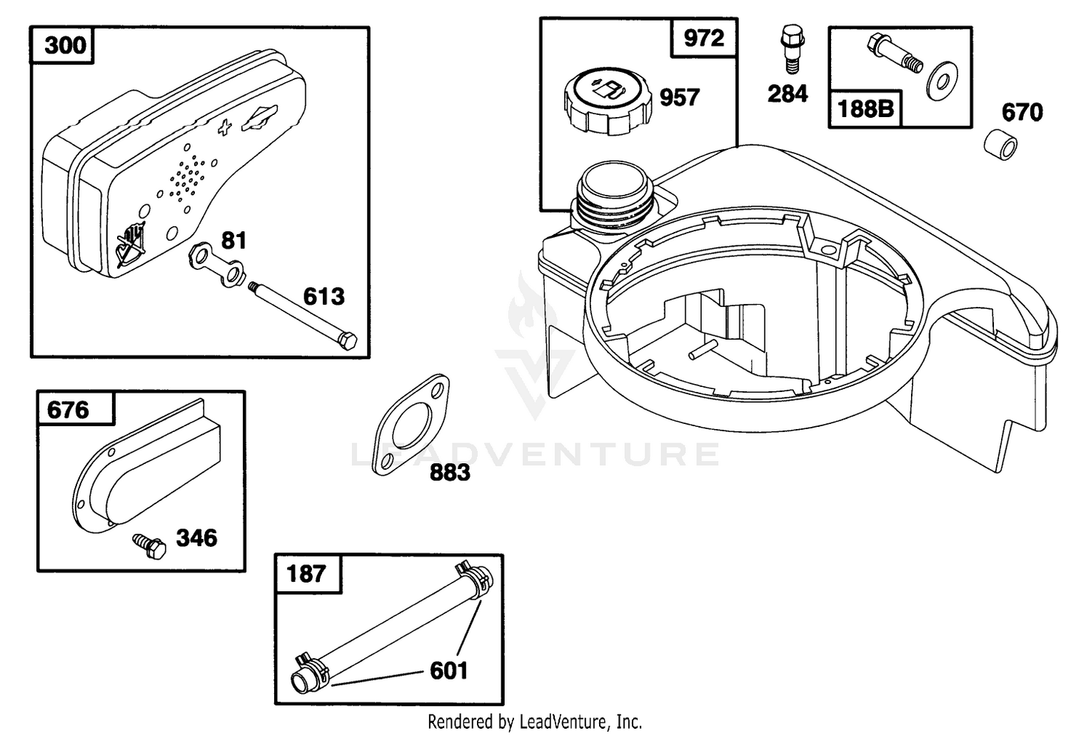 Engine Briggs  Stratton Model 12f802-0667-01 8