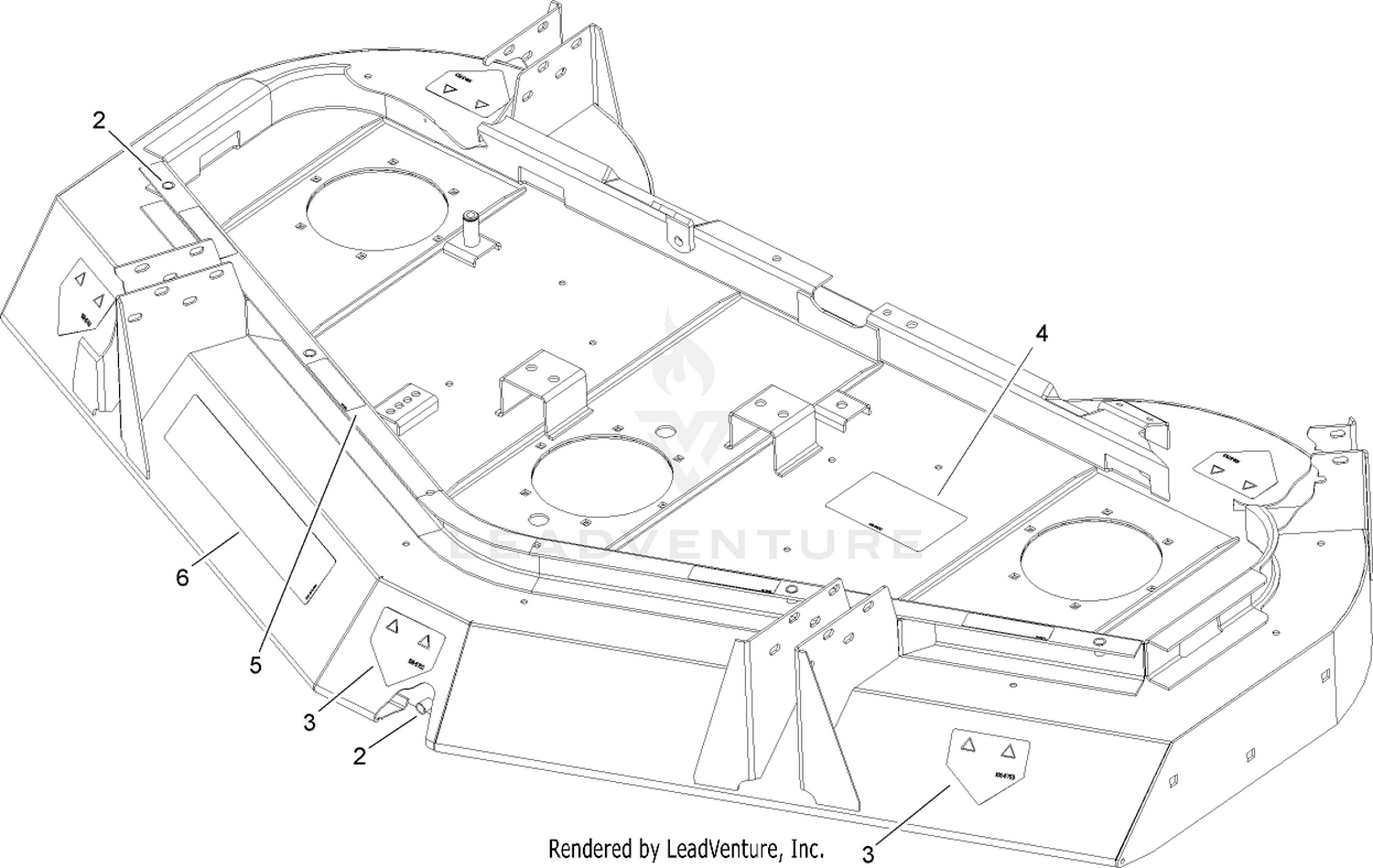 Deck Assembly No. 105-4285