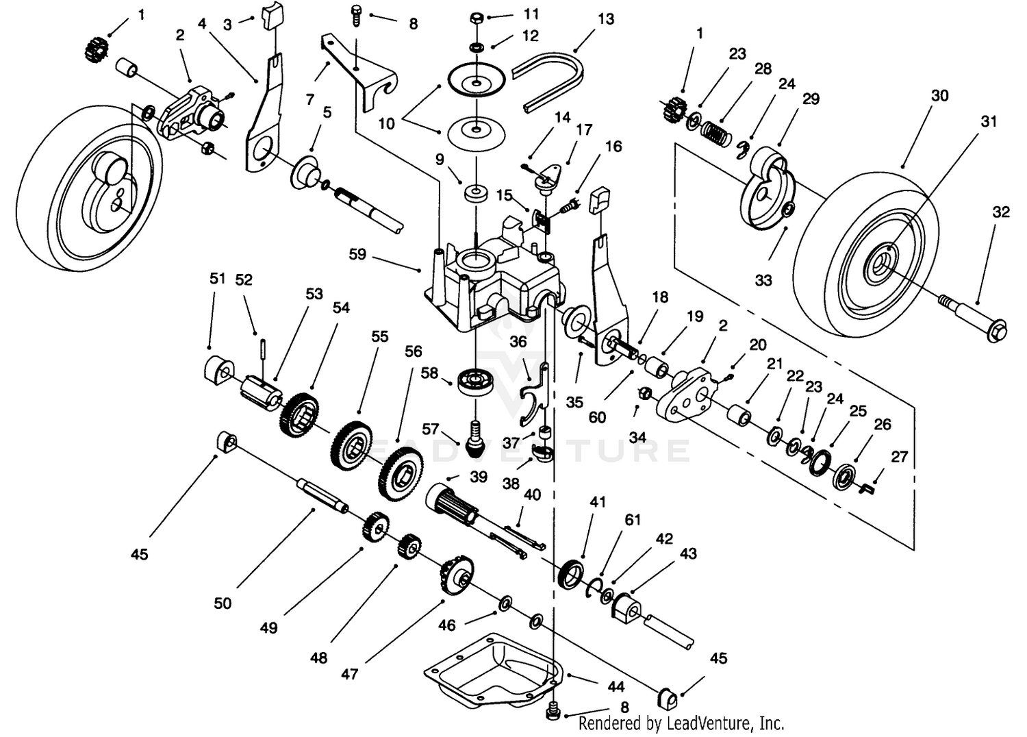 Gear Case Assembly